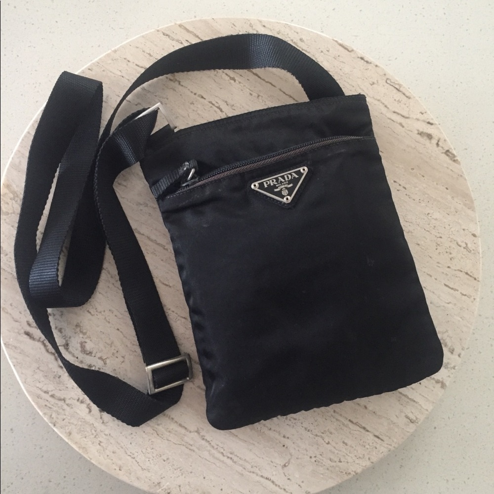 PRADA Nylon "technical" fabric, cross body bag.